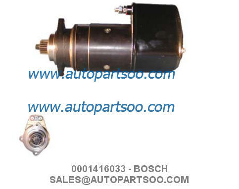 Bom preço 0001416033 - Motor de partida BOSCH 24V 5.4KW 9T MOTORES DE ARRANQUE on-line