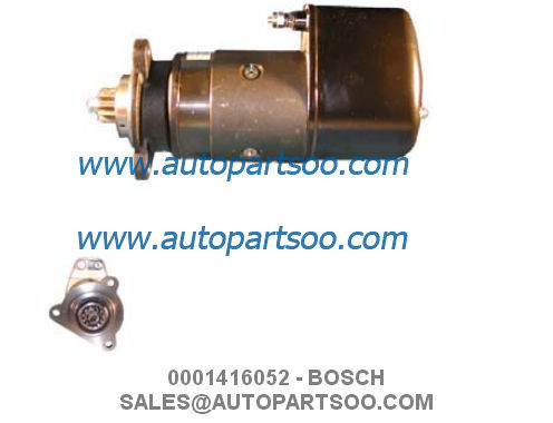 0001416052 4784747 - motor de acionador de partida 24V de BOSCH 5.4KW 11T MOTORES DE ARRANQUE