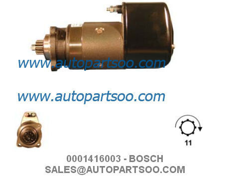Bom preço 0001416032 - Motor de partida BOSCH 24V 5.4KW 11T MOTORES DE ARRANQUE on-line