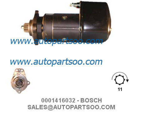 Bom preço 0001417030 - Motor de partida BOSCH 24V 6.6KW 11T MOTORES DE ARRANQUE on-line