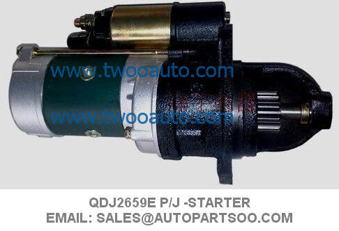 Bom preço QDJ2659E PJ - Barcaça PB-2004 24V 5.5KW 11T do pelicano do motor de partida on-line