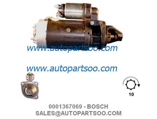 Bom preço 0001367069 - Motor de partida BOSCH 12V 3KW 10T MOTORES DE ARRANQUE on-line