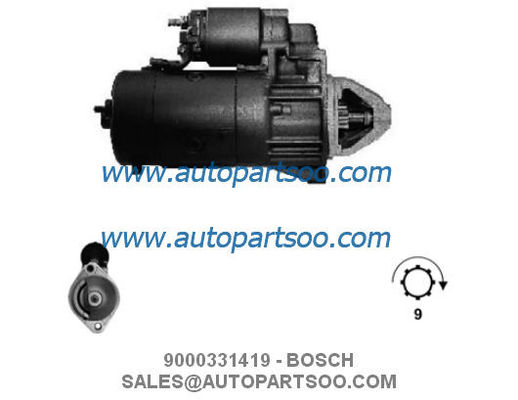 Bom preço 0986015540 9000331419 - Motor de partida 12V 2.2KW 9T BOSCH MOTORES DE ARRANQUE on-line