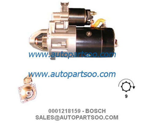 Bom preço 0001218159 0001218759 - Motor de partida 12V 2.2KW 9T BOSCH MOTORES DE ARRANQUE on-line