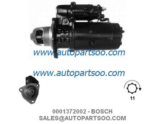Bom preço 0001372002 0001372003 - Motor de partida BOSCH 24V 6.2KW 11T MOTORES DE ARRANQUE on-line