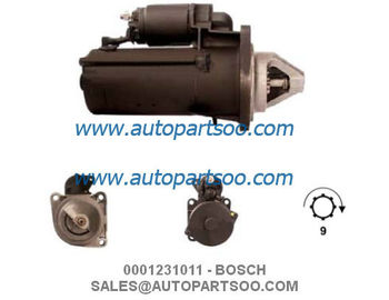 Good price 0001231011 0986019010 - BOSCH Starter Motor 24V 4KW 9T MOTORES DE ARRANQUE on-line