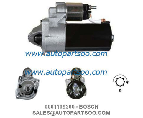 Bom preço 0001109300 0001109301 - Motor de partida BOSCH 12V 2.5KW 9T MOTORES DE ARRANQUE on-line
