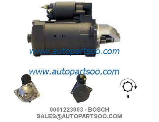 Bom preço 0001109371 0001223003 - Motor de partida BOSCH 12V 2.3KW 9T MOTORES DE ARRANQUE on-line