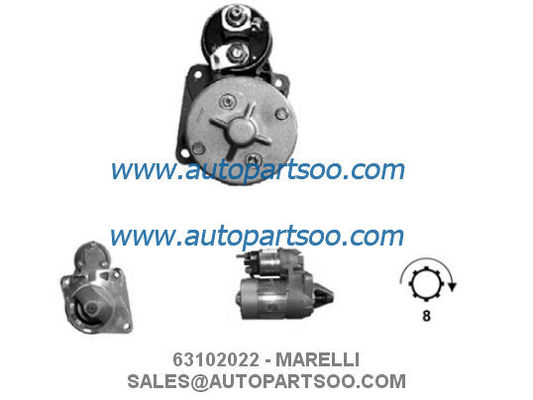 Bom preço 63101021 63102022 - Motor de partida MARELLI 12V 0.9KW 8T MOTORES DE ARRANQUE on-line