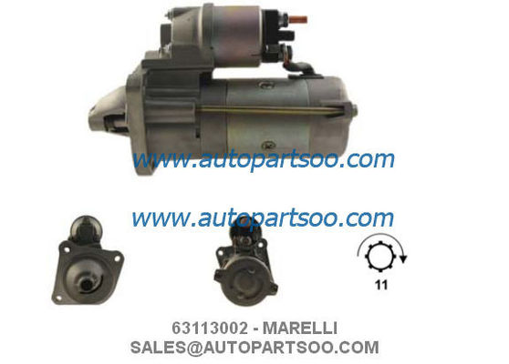 Bom preço 63113002 0001108202 - Motor de partida MARELLI 12V 1.8KW 11T MOTORES DE ARRANQUE on-line