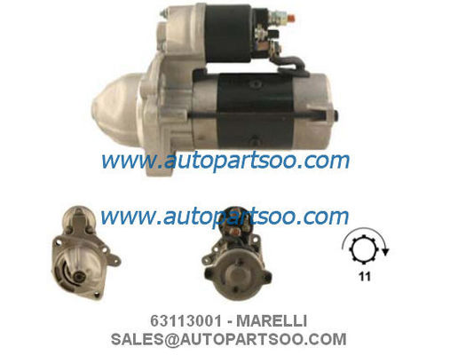 Bom preço 63113001 63193001 - Motor de partida MARELLI 12V 1.8KW 11T MOTORES DE ARRANQUE on-line
