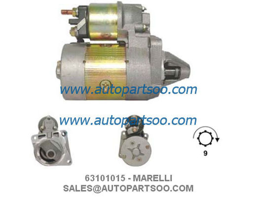 Bom preço 63101015 63102007 - Motor de partida MARELLI 12V 0.8KW 9T MOTORES DE ARRANQUE on-line