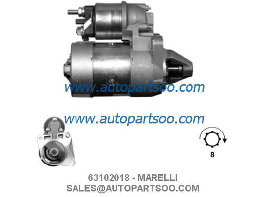 Bom preço 63102018 63102020 - Motor de partida MARELLI 12V 0.8KW 8T MOTORES DE ARRANQUE on-line