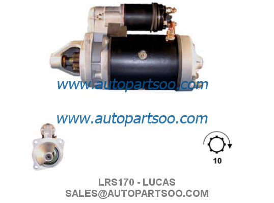Bom preço LRS00170 LRS170 - Motor de partida LUCAS 12V 2.1KW 10T MOTORES DE ARRANQUE on-line