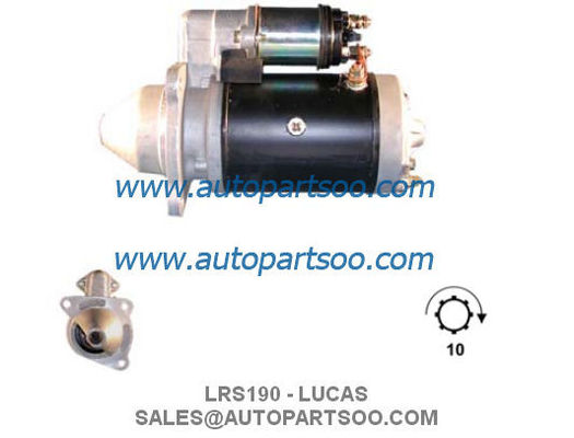 Bom preço LRS190 0001362008 - Motor de partida LUCAS 12V 2KW 10T MOTORES DE ARRANQUE on-line