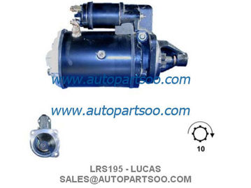 Good price LRS195 LRS968 - LUCAS Starter Motor 12V 2.8KW 10T MOTORES DE ARRANQUE on-line
