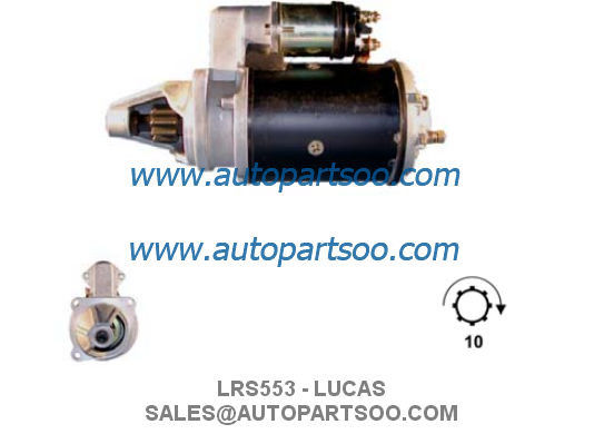 Bom preço LRS553 DR83337 - Motor de partida LUCAS 12V 2.8KW 10T MOTORES DE ARRANQUE on-line