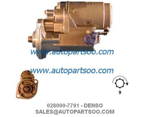 Bom preço 028000-7791 128000-0020 - DENSO Motor de arranque 12V 2KW 9T on-line