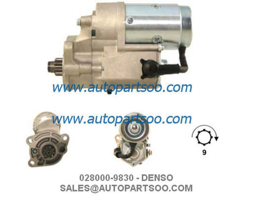 Bom preço 028000-9830 128000-7030 - Motor de partida DENSO 12V 2KW 9T MOTORES DE ARRANQUE on-line