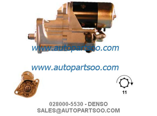 Bom preço 028000-5530 028000-5620 - Motor de partida DENSO 24V 4.5KW 11T MOTORES DE ARRANQUE on-line