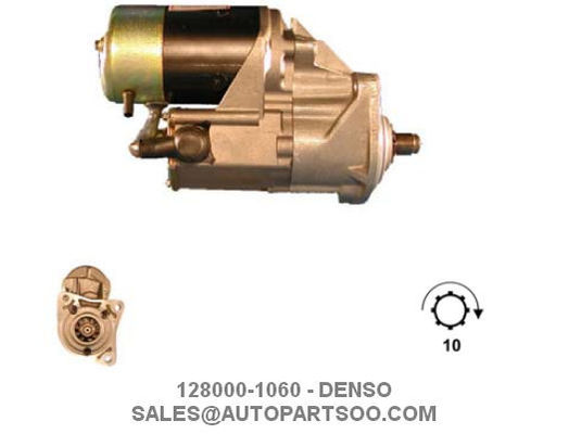 Bom preço 028000-0960 128000-1060 - Motor de partida DENSO 12V 2.5KW 10T MOTORES DE ARRANQUE on-line