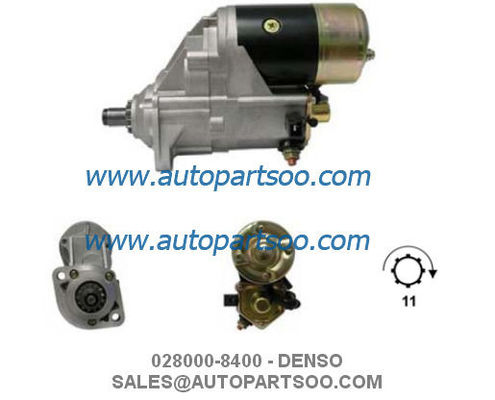 Bom preço 028000-8400 028000-8401 - Motor de partida DENSO 12V 2.5KW 11T MOTORES DE ARRANQUE on-line
