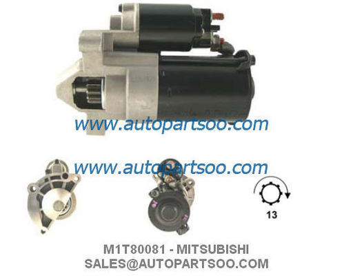 Bom preço M0T86081 M1T80081 - Motor de partida MITSUBISHI 12V 1.4KW 13T MOTORES DE ARRANQUE on-line