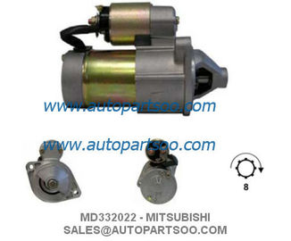 Good price MD332022 MD356104 - MITSUBISHI Starter Motor 12V 1.2KW 8T MOTORES DE ARRANQUE on-line