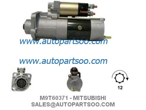 Bom preço M9T60371 M9T60372 - Motor de partida MITSUBISHI 24V 5.5KW 12T MOTORES DE ARRANQUE on-line