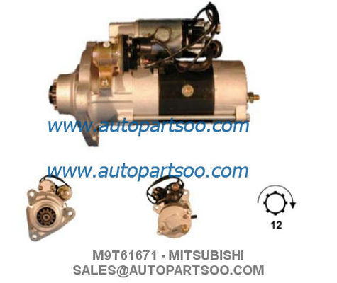 Bom preço M9T61671 M9T67671 - Motor de partida MITSUBISHI 24V 5KW 12T MOTORES DE ARRANQUE on-line