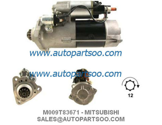 Bom preço M009T83671 M9T80472 - Motor de partida MITSUBISHI 24V 7.5KW 12T MOTORES DE ARRANQUE on-line