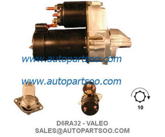 Good price D6RA32 D6RA62 - VALEO Starter Motor 12V 0.9KW 10T MOTORES DE ARRANQUE on-line