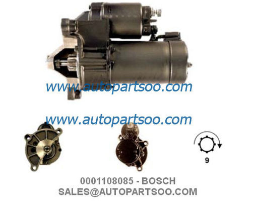 Bom preço 0001108085 0001108130 - Motor de partida BOSCH 12V 1.4KW 9T MOTORES DE ARRANQUE on-line