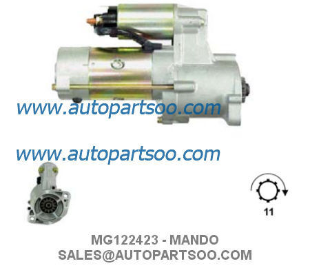 Bom preço MG122423 OK601-18-400 - Motor de partida MANDO 12V 2.2KW 11T MOTORES DE ARRANQUE on-line