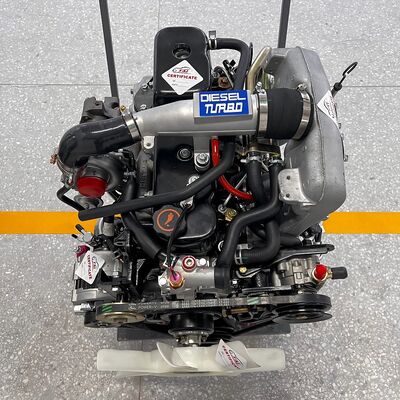 Bom preço 4JB1T Motor completo para pick-up Isuzu com desempenho estável e fácil instalação on-line