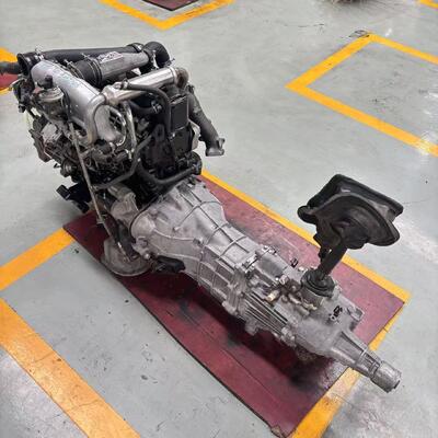 4KH1T Dmax Euro3 3.0L Turbo Intercooler Common Rail Motor Diesel Assemblagem para Isuzu D-MAX Pickup