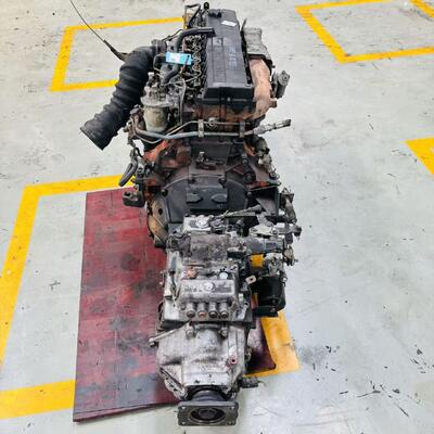 Bom preço Conjunto Completo de Motor Mecânico Diesel de Aspiração Natural 6HE1 7.79L para Caminhões Isuzu FRR FTR FVR on-line