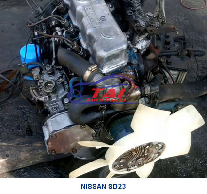 Bom preço As peças de automóvel usadas japonesas do Assy do motor terminam o motor diesel SD23 para NISSAN on-line