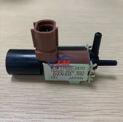 Bom preço Solenoide de vácuo / válvula de solenoide original novo 24V 27610-3870 S2761-03870 27690-3870 184600-3920 para peças japonesas on-line